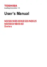 Toshiba NB500 Series User Manual preview