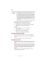 Preview for 4 page of Toshiba NB510 Series (Spanish) Manual Del Usuario