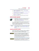 Preview for 45 page of Toshiba NB510 Series (Spanish) Manual Del Usuario