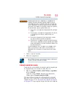 Preview for 53 page of Toshiba NB510 Series (Spanish) Manual Del Usuario