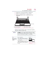 Preview for 75 page of Toshiba NB510 Series (Spanish) Manual Del Usuario