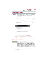 Preview for 83 page of Toshiba NB510 Series (Spanish) Manual Del Usuario