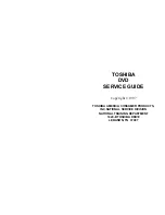 Preview for 2 page of Toshiba NTDVT006BK Service Manual