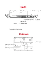 Preview for 8 page of Toshiba P100-ST1072 Specifications