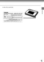 Предварительный просмотр 3 страницы Toshiba P1500 - DVD Player - 8 Owner'S Manual