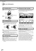 Предварительный просмотр 10 страницы Toshiba P1500 - DVD Player - 8 Owner'S Manual