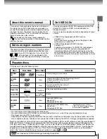 Preview for 9 page of Toshiba P1700 - SD DVD Player Owner'S Manual