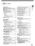 Preview for 11 page of Toshiba P1700 - SD DVD Player Owner'S Manual