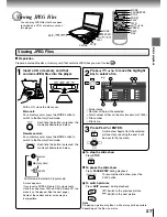 Предварительный просмотр 27 страницы Toshiba P1700 - SD DVD Player Owner'S Manual