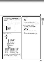 Предварительный просмотр 45 страницы Toshiba P2000 - DVD Player - 8.9 Owner'S Manual