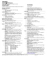 Preview for 1 page of Toshiba P25-S477 Specifications