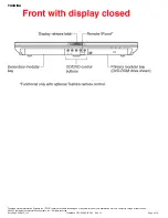 Preview for 6 page of Toshiba P25-S676 - Satellite - Pentium 4 3.4 GHz Specifications