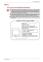 Preview for 10 page of Toshiba P300 Series User Manual