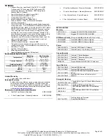 Preview for 2 page of Toshiba P35-S609 Specifications