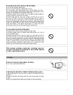 Preview for 8 page of Toshiba P42LHA Owner'S Manual