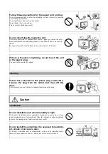 Preview for 6 page of Toshiba P42LSA - 42" LCD Flat Panel Display Owner'S Manual