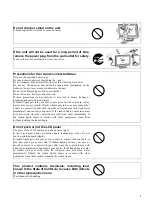 Preview for 8 page of Toshiba P42LSA - 42" LCD Flat Panel Display Owner'S Manual