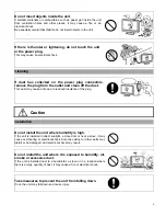 Preview for 6 page of Toshiba P47LHA Owner'S Manual