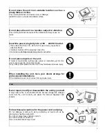 Preview for 5 page of Toshiba P47LSA Owner'S Manual