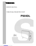 Toshiba P500DL Service Manual preview