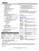 Preview for 2 page of Toshiba P740-BT4G22 Specifications