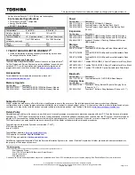 Preview for 2 page of Toshiba P745-S4320 Specifications