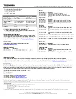 Preview for 2 page of Toshiba P745-S4380 Specifications