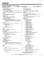 Preview for 1 page of Toshiba P755-S5262 Specifications