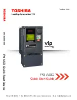 Toshiba P9 ASD Quick Start Manual preview