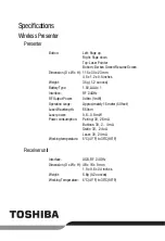 Preview for 8 page of Toshiba PA3674U-1ETB User Manual