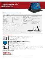 Preview for 2 page of Toshiba PA3923U-1LC3 Specifications