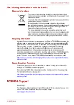 Preview for 9 page of Toshiba PA5281U-1PRP User Manual