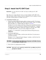 Preview for 21 page of Toshiba PC-DKT User Manual