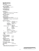 Preview for 31 page of Toshiba PD42W1E Service Manual