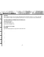 Preview for 2 page of Toshiba PDR-3300 - 3.2MP Digital Camera Owner'S Manual