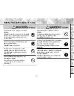 Preview for 7 page of Toshiba PDR-3300 - 3.2MP Digital Camera Owner'S Manual