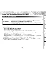 Preview for 13 page of Toshiba PDR-3300 - 3.2MP Digital Camera Owner'S Manual