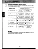 Предварительный просмотр 20 страницы Toshiba PDR-M1 Owner'S Manual