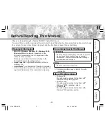 Preview for 7 page of Toshiba PDR-M11 Instruction Manual