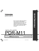 Preview for 93 page of Toshiba PDR-M11 Instruction Manual