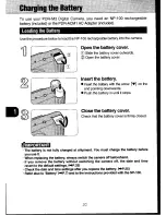 Preview for 20 page of Toshiba PDR-M3 Owner'S Manual