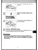 Preview for 61 page of Toshiba PDR-M3 Owner'S Manual