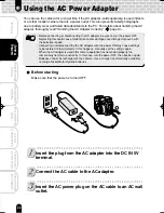 Preview for 22 page of Toshiba PDR-M500 Instruction Manual