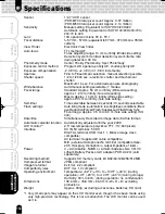 Preview for 112 page of Toshiba PDR-M500 Instruction Manual