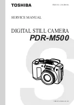 Toshiba PDR-M500 Service Manual preview