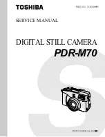 Preview for 1 page of Toshiba PDR-M70 Service Manual