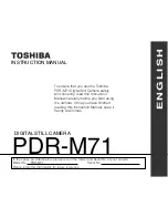 Preview for 2 page of Toshiba PDR-M71 Instruction Manual