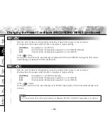 Preview for 80 page of Toshiba PDR-M71 Instruction Manual