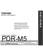 Предварительный просмотр 2 страницы Toshiba PDRM5 - PDR M5_duplicate Web Camera Instruction Manual