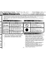 Предварительный просмотр 8 страницы Toshiba PDRM5 - PDR M5_duplicate Web Camera Instruction Manual